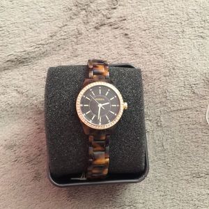 Fossil two toned watch
