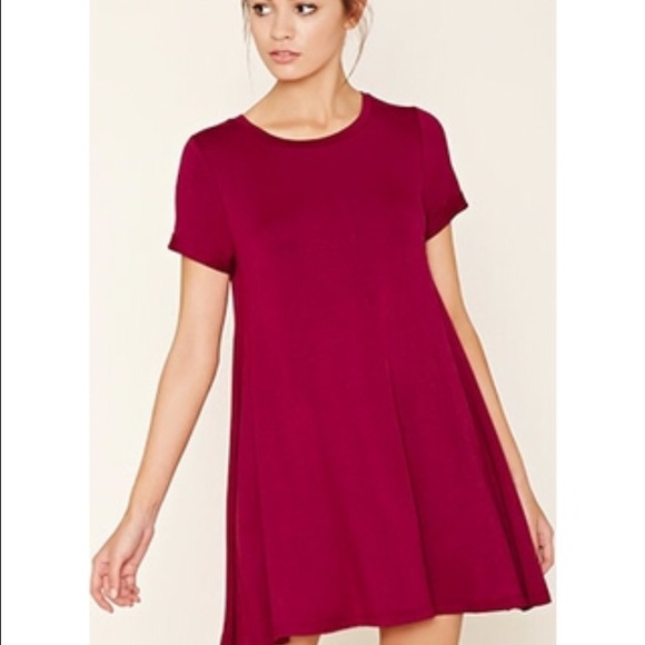French Terry T-Shirt Dress