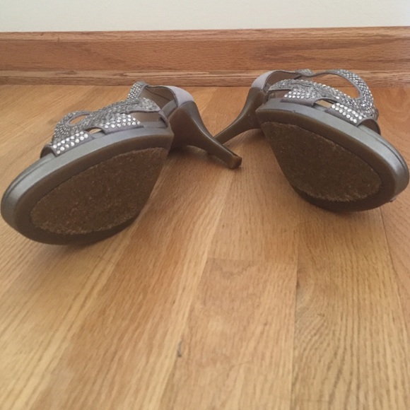 Alex Marie Rhinestone Heels- Size 8 - Picture 4 of 4