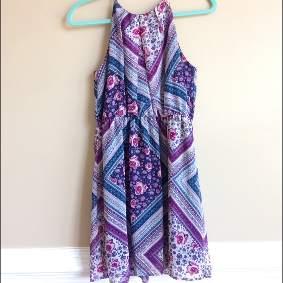 Boutique floral designer dress