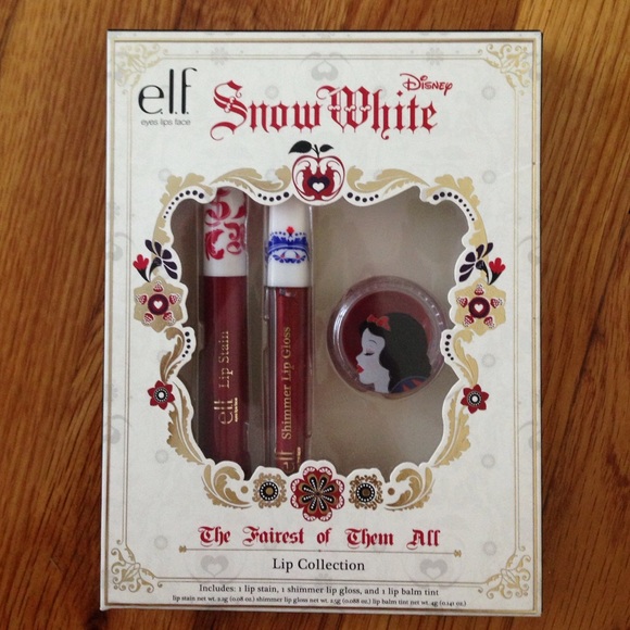 ELF Disney Snow White Make Up Lip Gloss Set