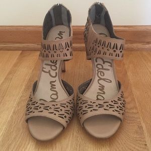Sam Edelman Nude Heels- Size 7.5