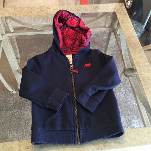 Carters Blue and Red Hoodie