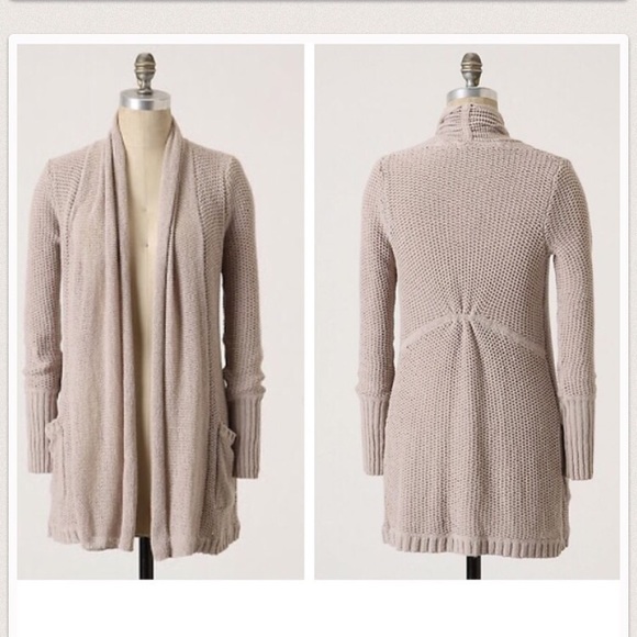 Anthropologie Outdoor Cafe cardigan
