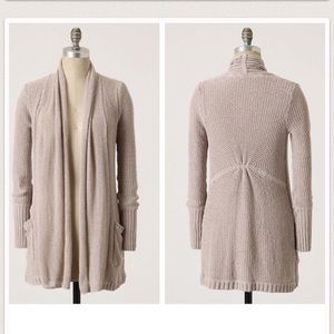 Anthropologie Outdoor Cafe cardigan