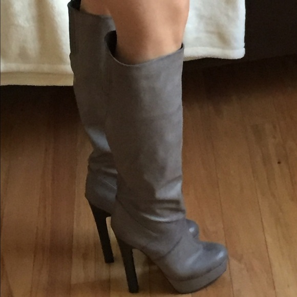 Victoria's Secret boots. Colin Stuart.