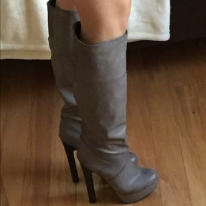 Victoria's Secret boots. Colin Stuart.