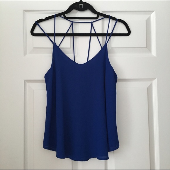 Beautiful Blue Tank.  Worn once!