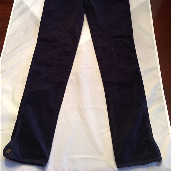 NEW Heartstrings girls navy corduroy pants Size 10 - Picture 2 of 3