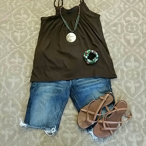 Brown top
