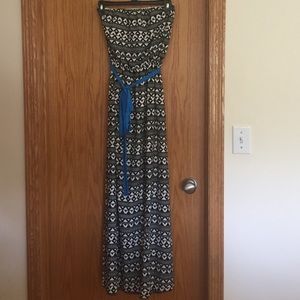 Strapless Maxi Dress- Size M