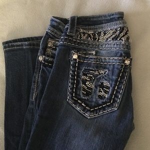 Miss Me jeans, boot cut size 26