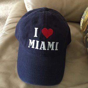BRAND NEW!!!!! Navy Blue I <3 Miami Cap!!!!