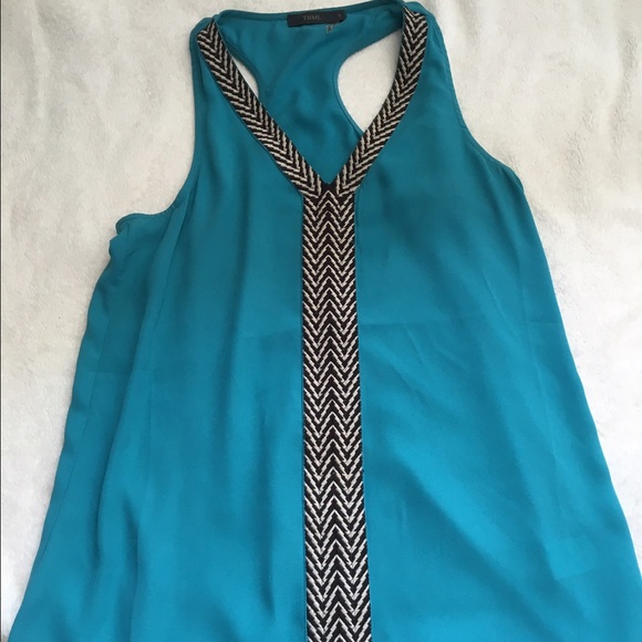 Turquoise tank