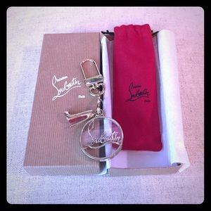 Christian Louboutin key chain/ purse charm