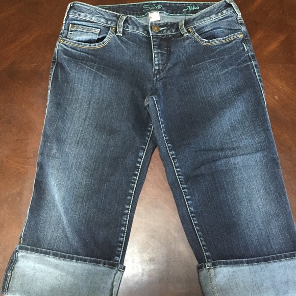 Silver capris