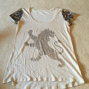 Express sparkly T-shirt