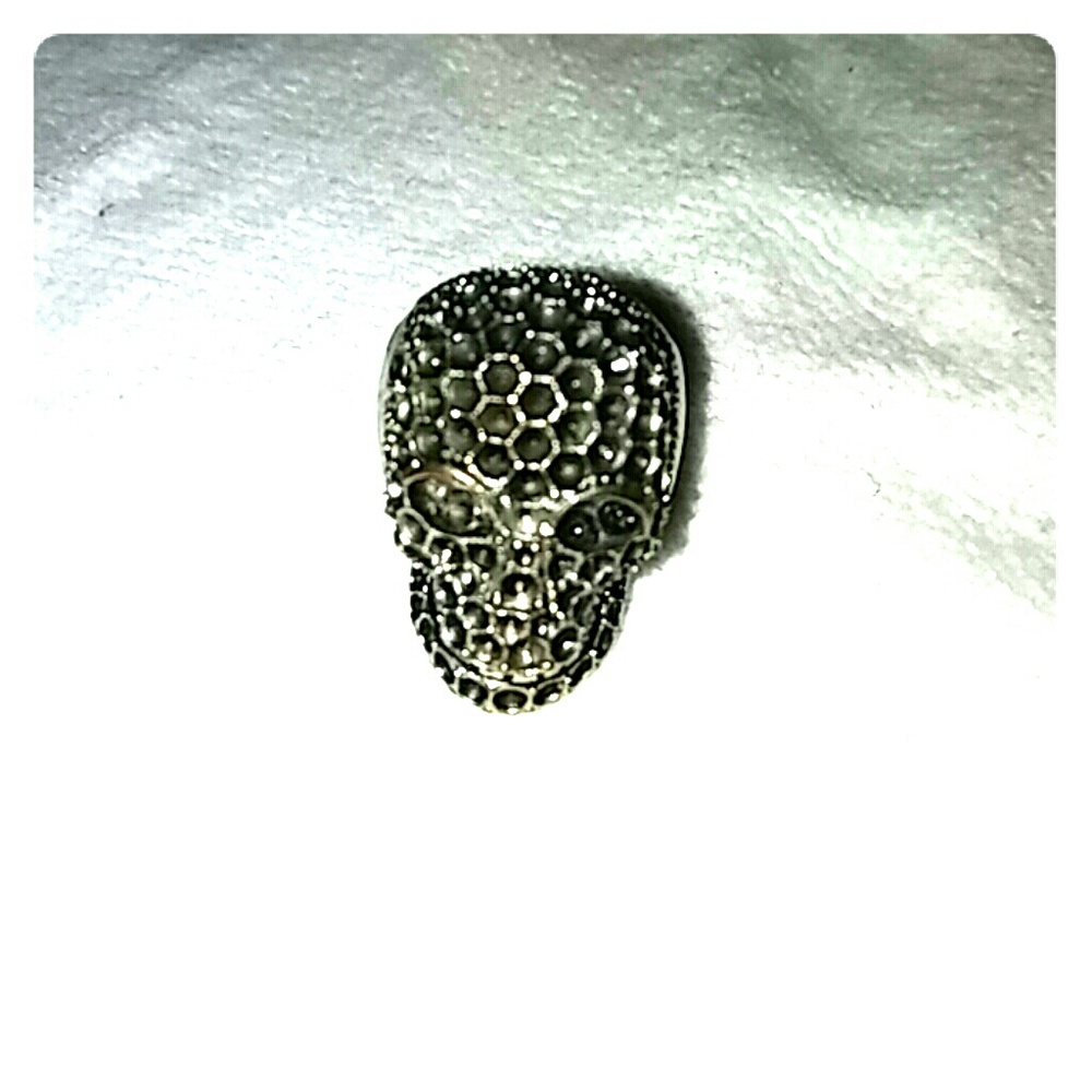 One of a kind skull ring