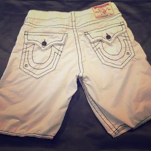 True religion men's board shorts