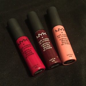 NYX soft matte liquid lipsticks 💕