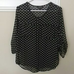 Wynn front pocket Papermoon blouse