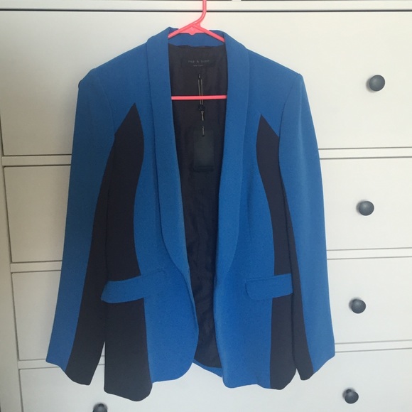 NWT Rag and Bone Jefferson Blue Blazer