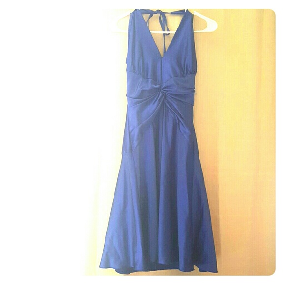 Jessica McClintock royal blue dress