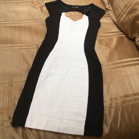 Black & white Express dress size 0