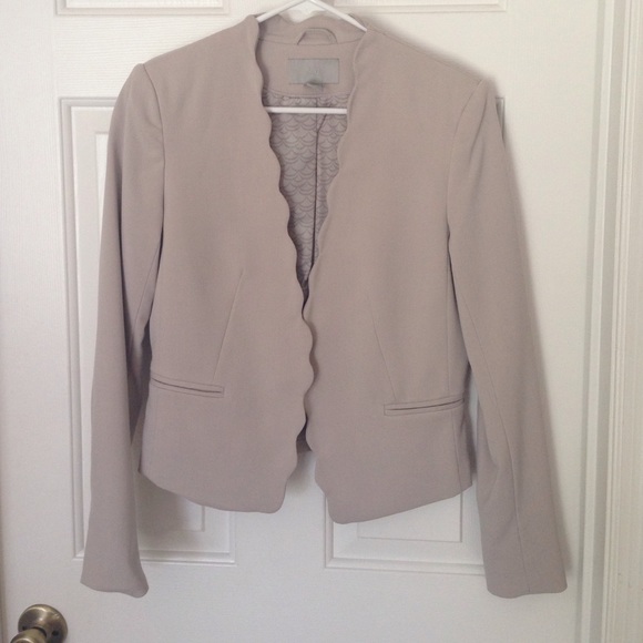 Cream blazer