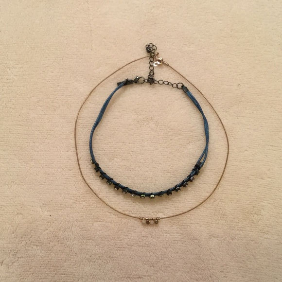 Topshop choker bundle