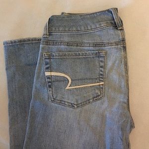 American Eagle crop jeans, size 0