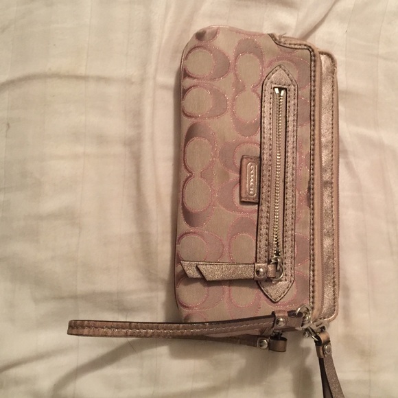 Authentic Coach Wrist Wallet