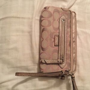 Authentic Coach Wrist Wallet
