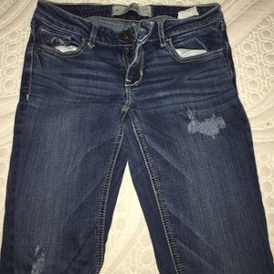 Hollister ripped up jeans