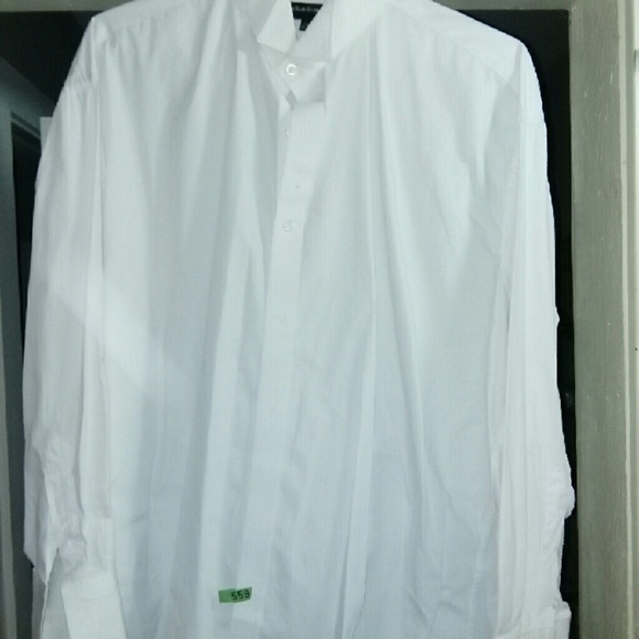 Perry ellis tuxedo shirt