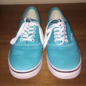 Turquoise Vans
