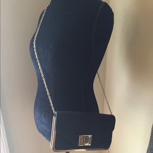 Black and gold clutch