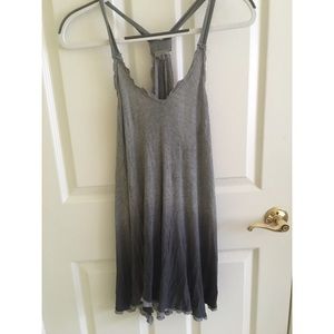 Gray ombré dress