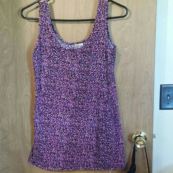 Pink tank. So soft great for layering