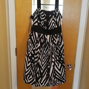 Torrid Black/White Dress