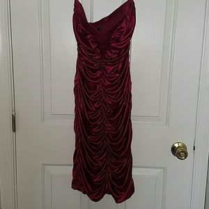 Junior Size- Fushia Bodycon Dress