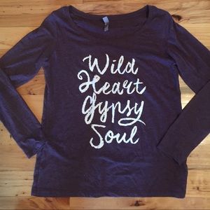 Perfect for fall!  Gypsy Soul LS top