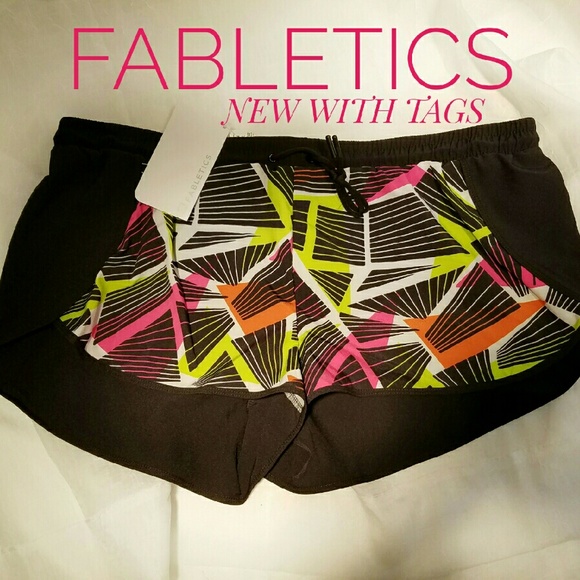 Fabletics Pants - NWT Fabletics Athletic Shorts. Super cute design