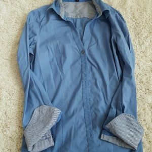 Express essential fit button down