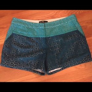 J. Luce lace shorts