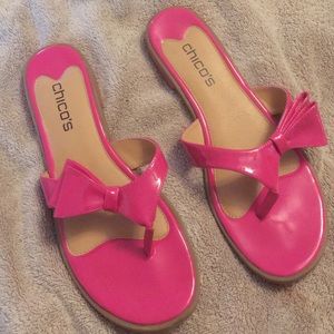 Chicos hot pink sandal