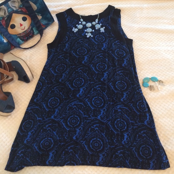Blue/ black Valija Gitana dress