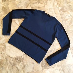 ICON striped long sleeve shirt