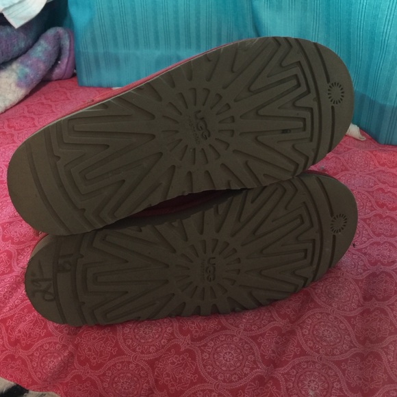 Coral colored ankle UGG's - Picture 4 of 4