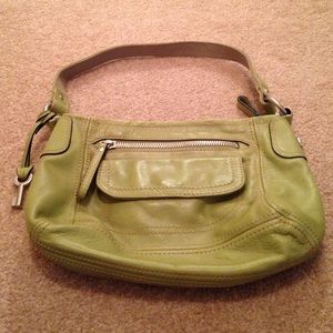 Fossil leather purse